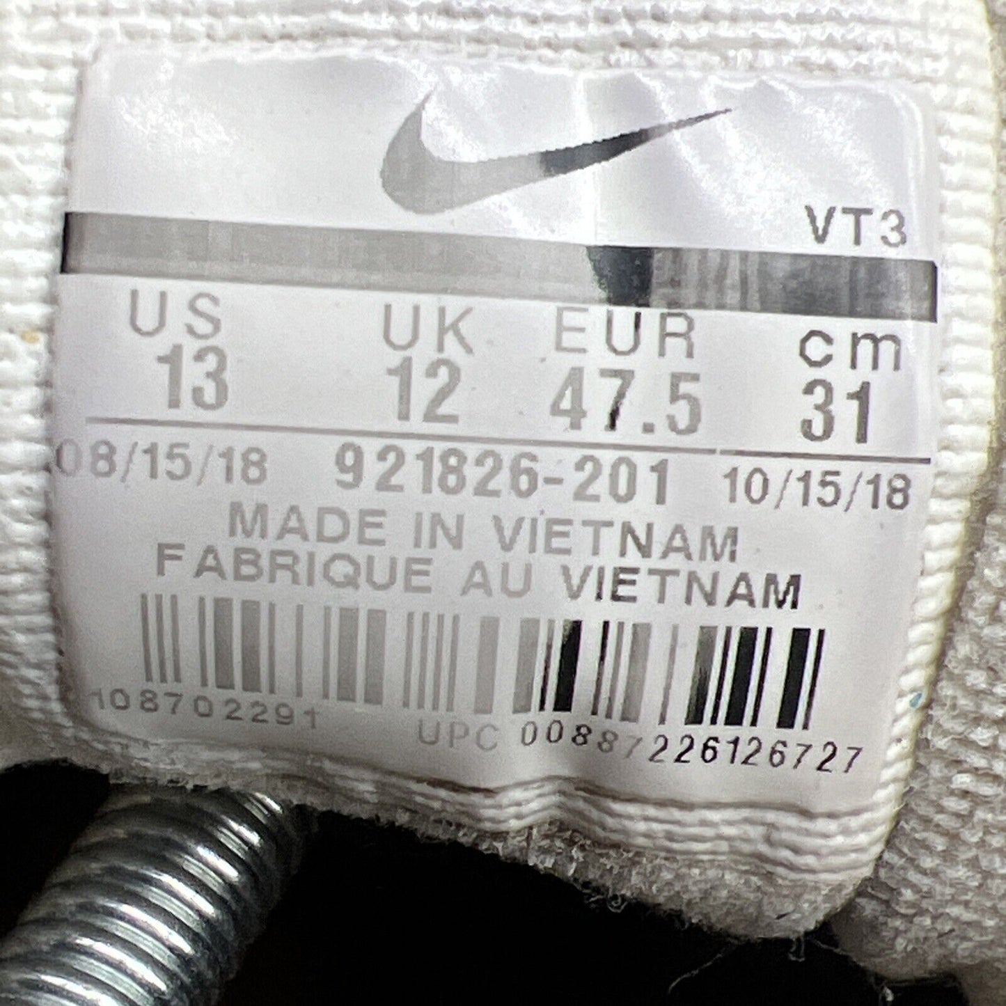 Size 13 - Nike Air Max 97 Unboxed (921826-201)