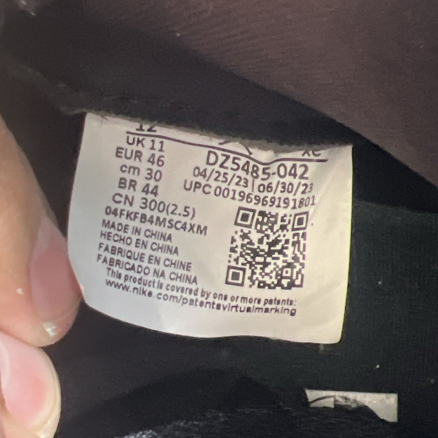 Size 12 - Air Jordan 1 Retro OG High Royal Reimagined (DZ5485-042)