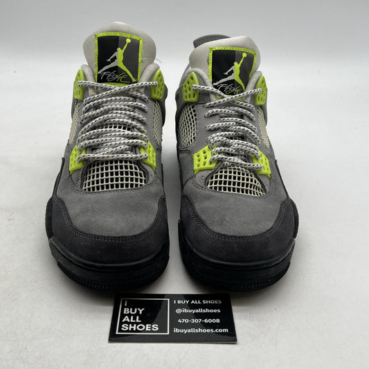 Size 9.5 - Air Jordan 4 Retro SE Mid Neon 95 (CT5342-007)
