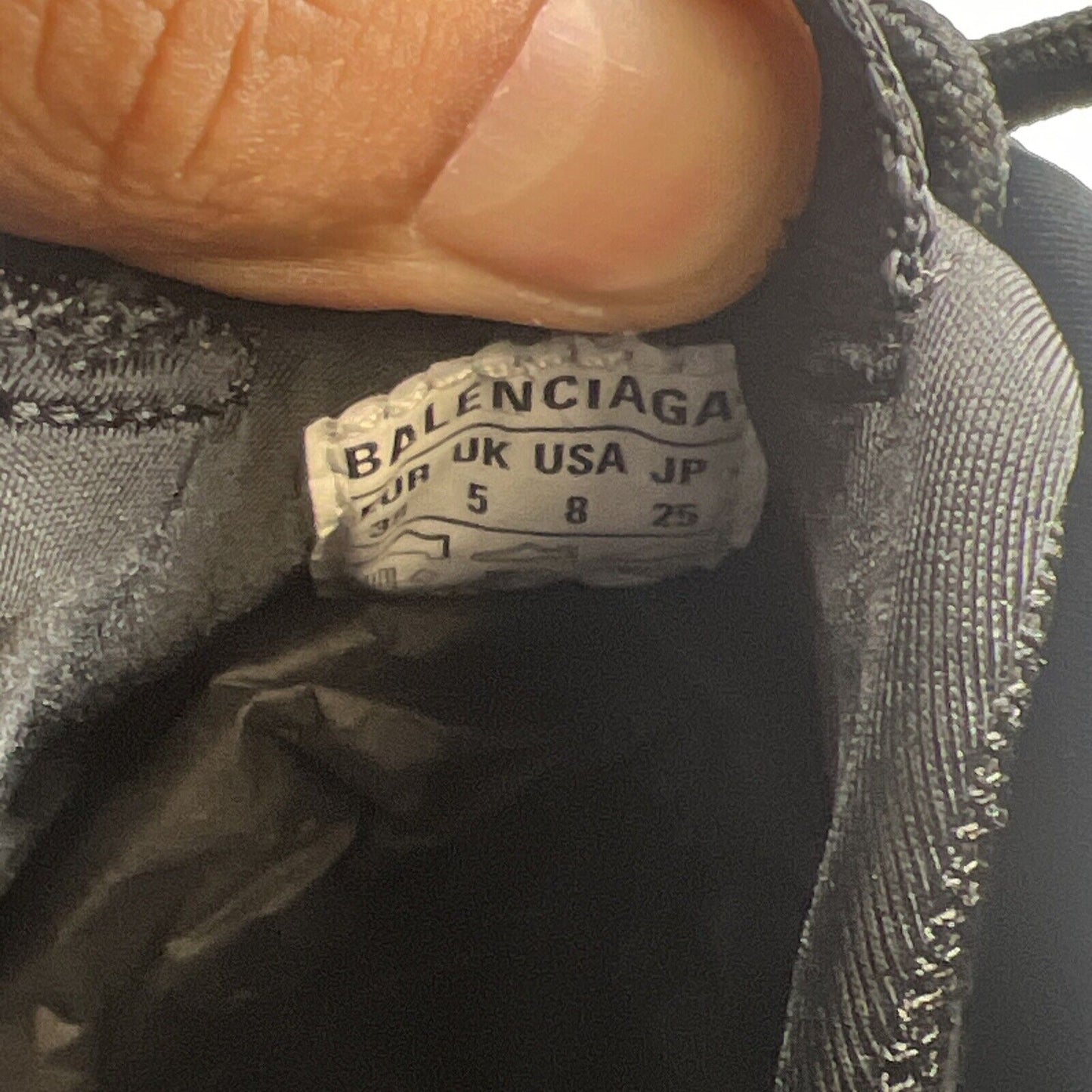 Size 8 - Balenciaga Tyrex Red/black