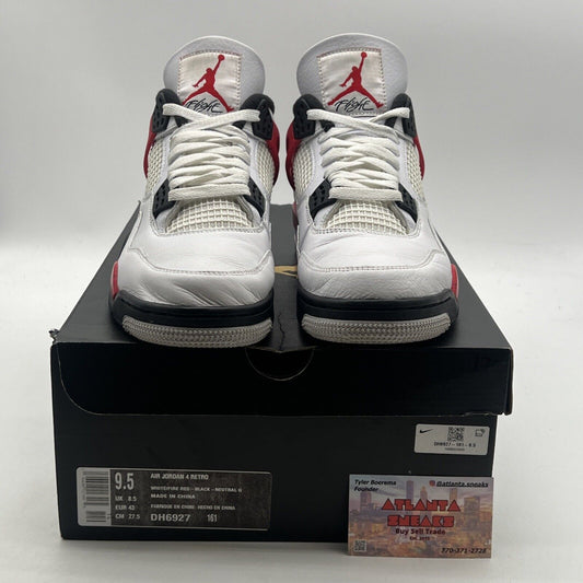 Size 9.5 - Air Jordan 4 Retro Mid Red Cement (DH6927-161)