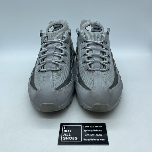 Size 10 - Nike Air Max 95 Greyscale White Suede Leather (DX2657-002)