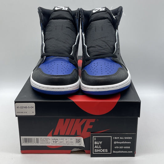 Size 10.5 - Jordan 1 Retro OG High Royal Toe Blue White (555088-041)