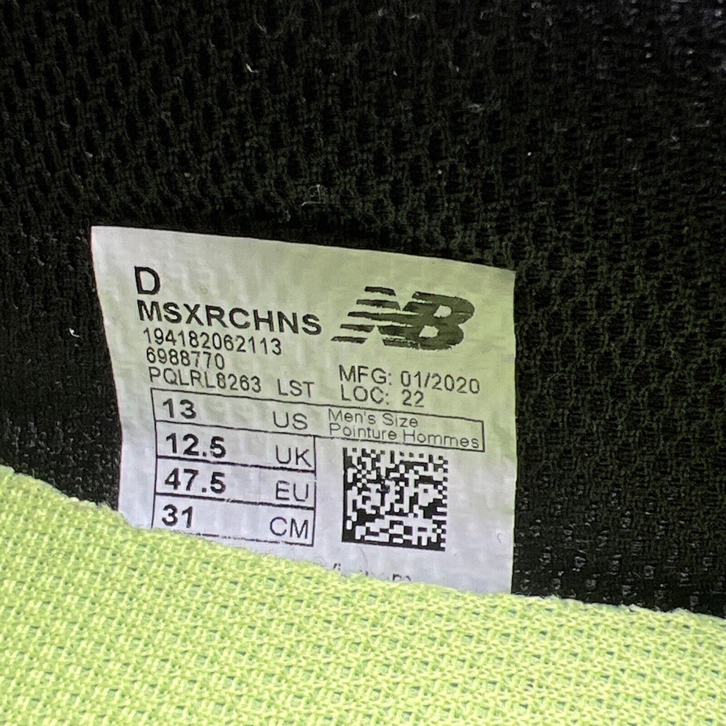 Size 13 - New Balance X-Racer Porcelain Blue Peach Orange (MSXRCHNS)