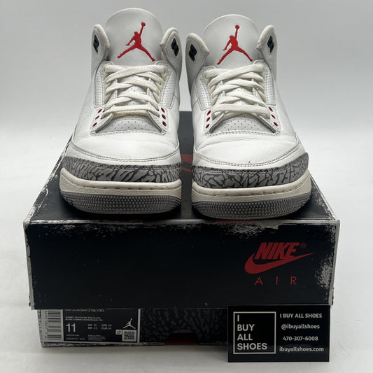 Size 11 - Air Jordan 3 Retro Mid White Cement Reimagined (DN3707-100)