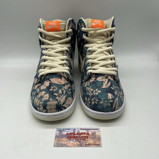 Size 13 - Nike Dunk SB Maui Wowie Brand New Og All White Cream Orange Aqua DS