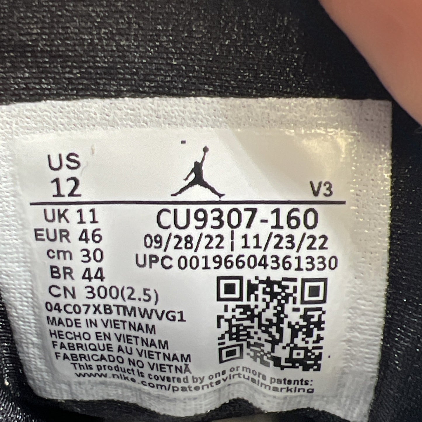 Size 12 - Air Jordan 7 Retro White Infrared (CU9307-160)