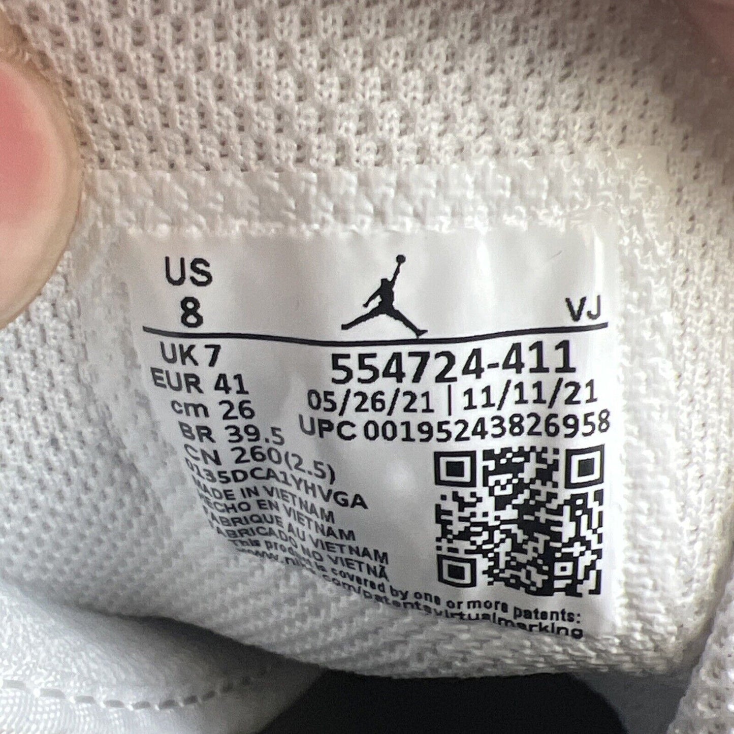 Size 8 - Air Jordan 1 Mid Armory Navy (554724-411)