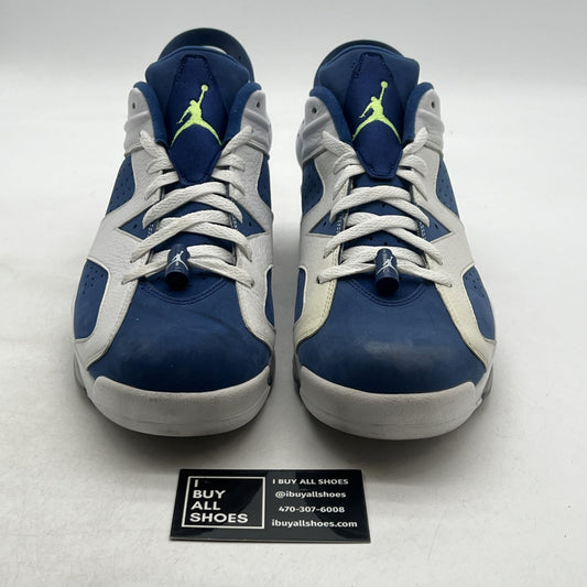 Size 14 - Air Jordan 6 Low Ghost Green (304401-106)