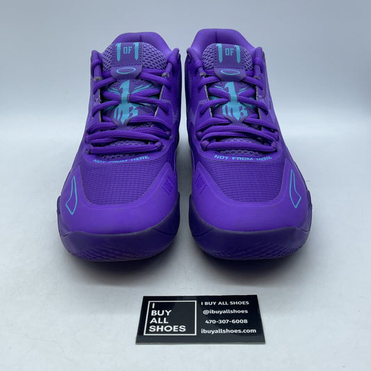 Size 12 - PUMA MB.01 Queen City Purple Blue Suede Leather (377237-10)