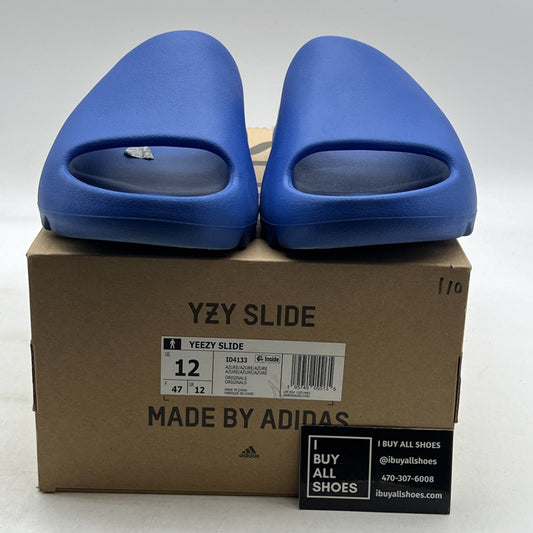 Size 12 - Adidas Yeezy Slide “Azure” (ID4133)