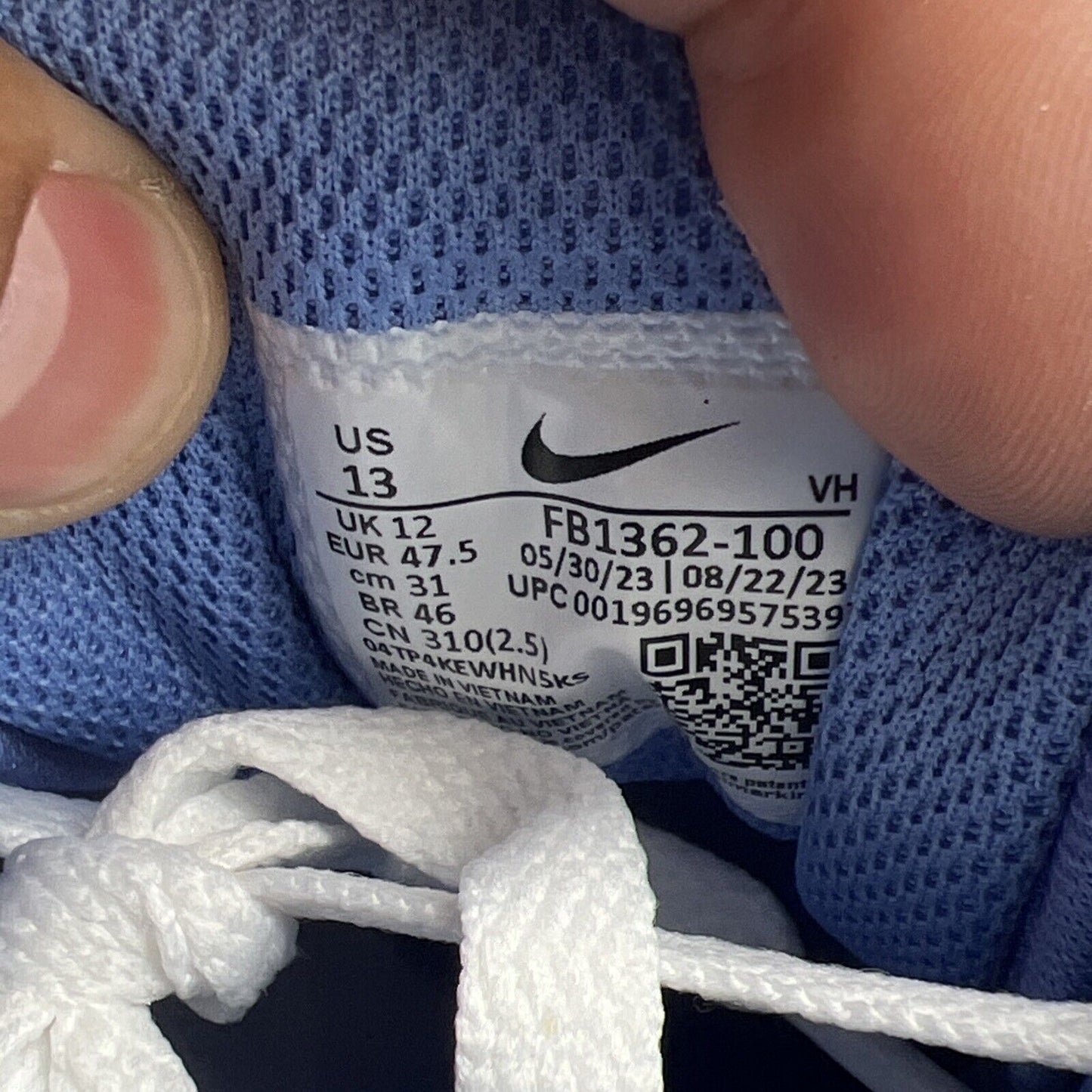 Size 13 - Nike Full Force Low Polar (FB1362-100)