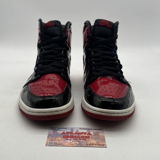Size 11 - Air Jordan 1 Retro OG High Patent Bred (555088-063)