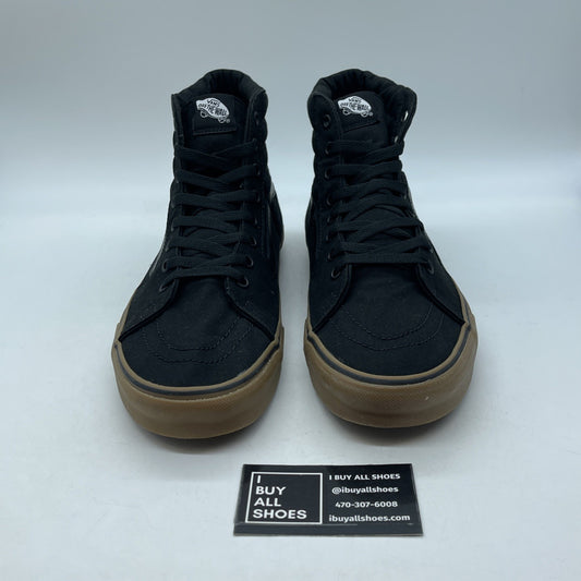 Size 12 - VANS Sk8- Reissue Canvas High Black Light Gum NWB (VNOA2XSBL0D)
