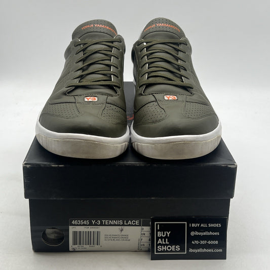 Size 12.5 - Y-3 Yohji Yamamoto X Adidas Vintage Olive/White/Orange (463545)