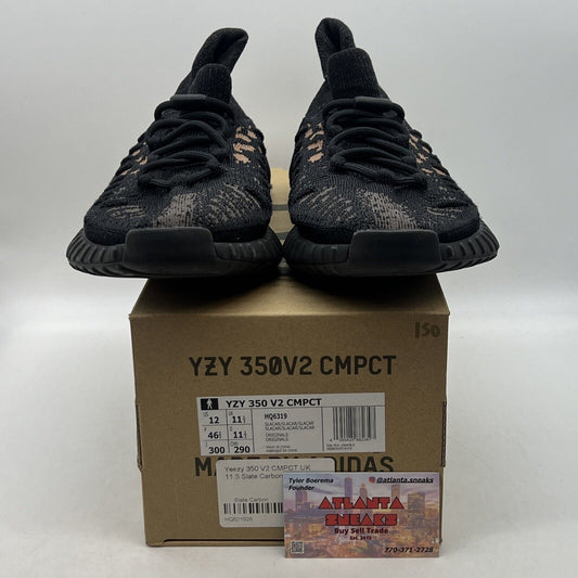 Size 12 - adidas Yeezy Boost 350 V2 CMPCT Slate Carbon Brown (HQ6319)