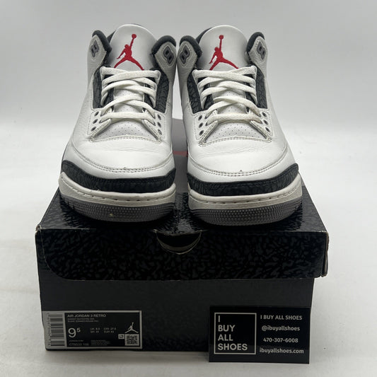 Size 9.5 - Air Jordan 3 Retro Cement Grey (CT8532-106)