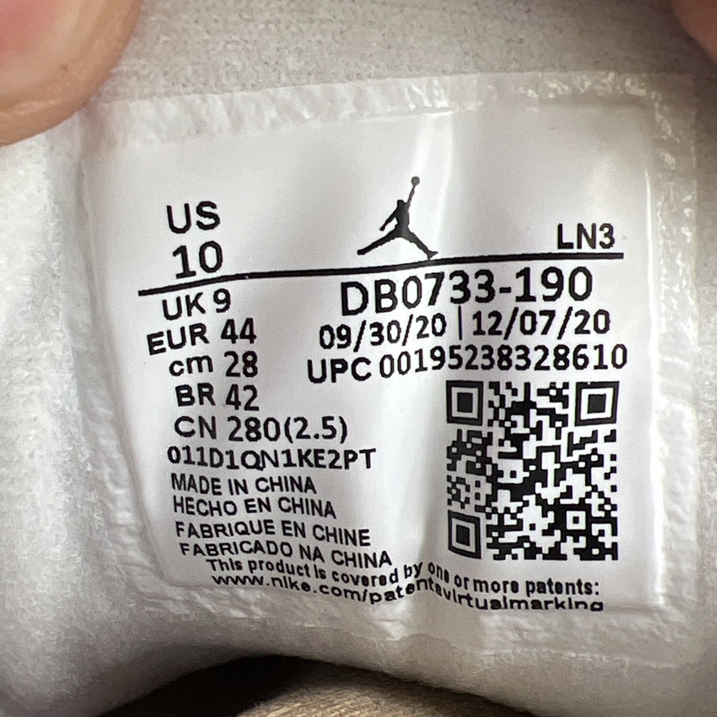 Size 10 - Air Jordan 12 Retro Low Easter (DB0733-190)