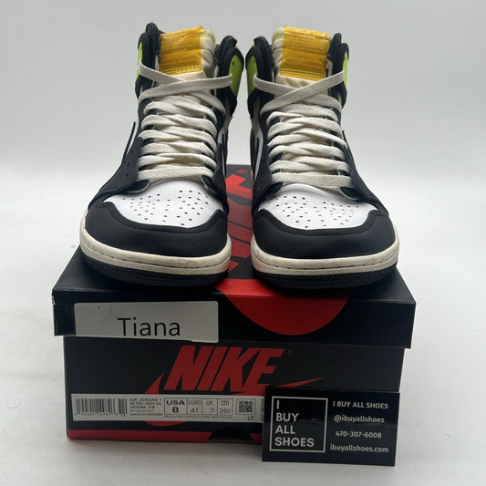 Size 8 - Air Jordan 1 Retro High OG Volt (555088-118)