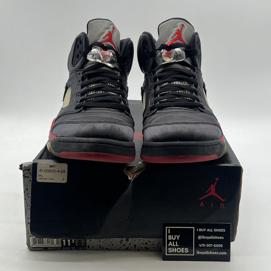 Size 11.5 - Air Jordan 5 Retro Satin Bred (136027-006)