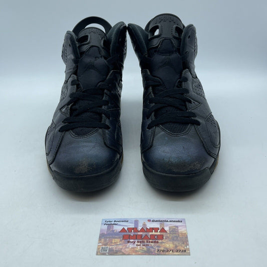 Size 8.5 - Air Jordan 6 Retro All Star - Chameleon Black Leather (907961-015)