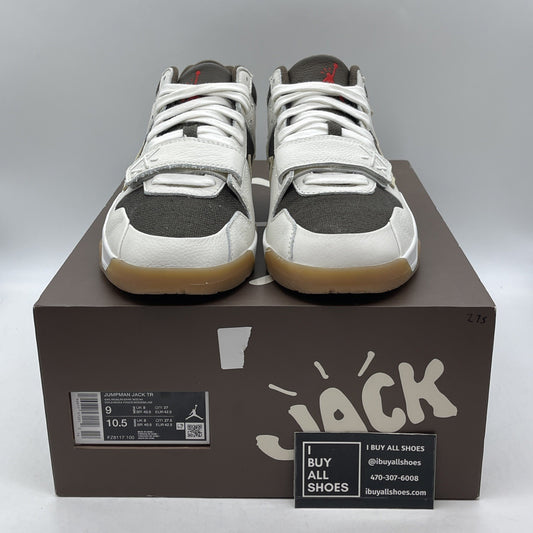 Size 9 - Travis Scott x Air Jordan Jordan Jumpman Jack TR Sail (FZ8117-100)