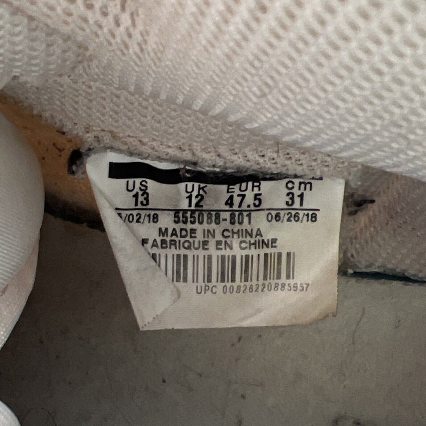 Size 13 - Air Jordan 1 Retro OG High Guava Ice (555088-801)