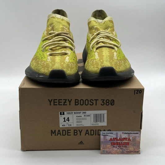 Size 14 - adidas Yeezy Boost 380 Hylte Yellow (FZ4990)