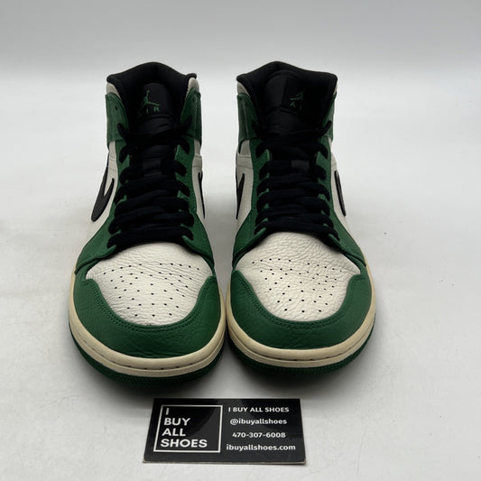Size 10 - Air Jordan 1 Mid Pine Green (852542-301)