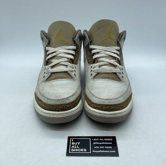 Size 10 - Jordan 3 Retro Low Palomino Brown Suede Leather (CT8532-102)