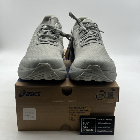 Size 11.5 - Asics Gel Nimbus 27 Seal Grey (1011B958-020)