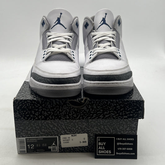 Size 12 - Air Jordan 3 Retro Midnight Navy (CT8532-140)