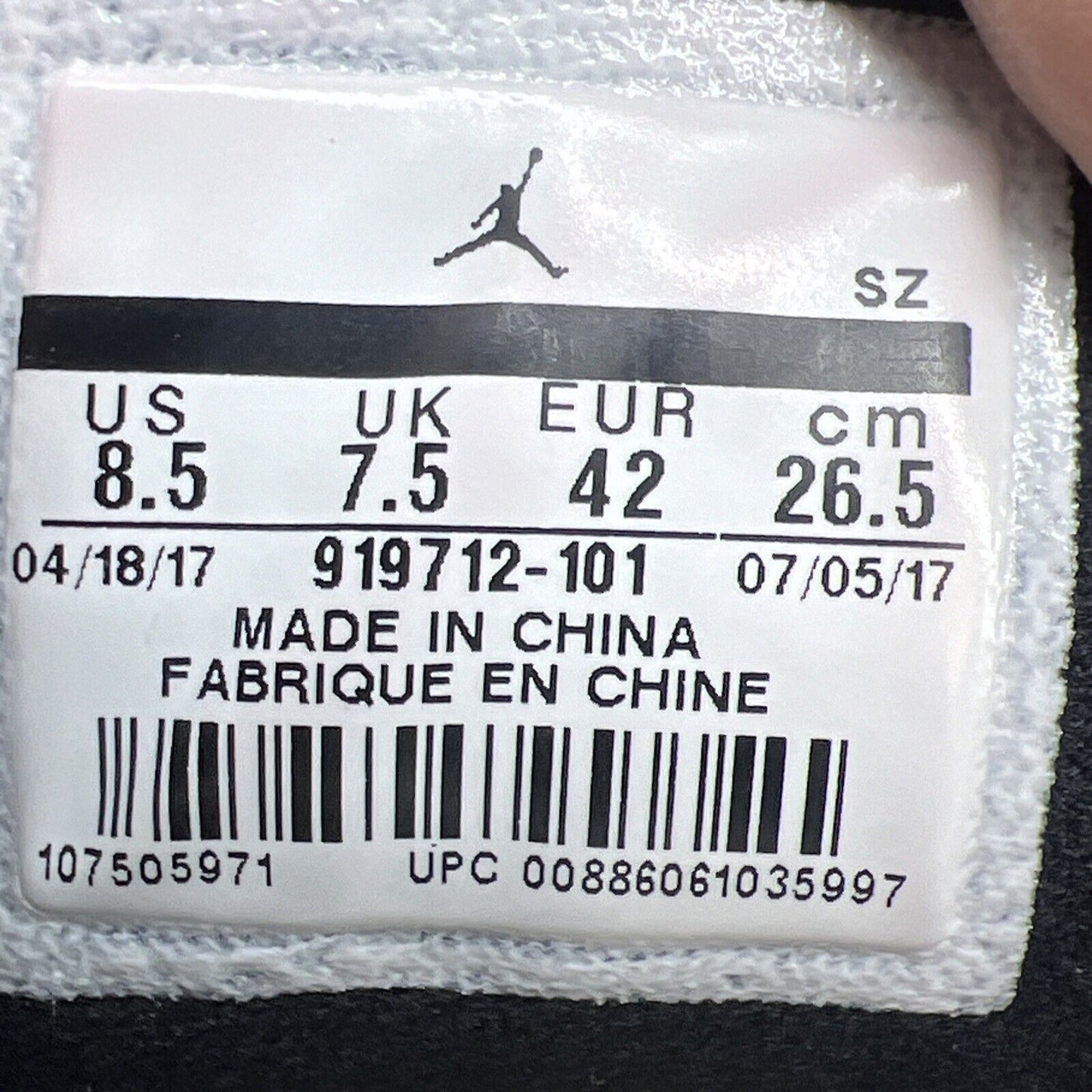 Size 8.5 - Air Jordan 11 Retro IE Low Gym Red White Black Leather (919712-101)