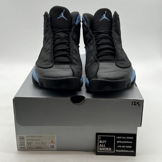 Size 11.5 - Air Jordan 13 Retro Mid Black University Blue (DJ5982-041)