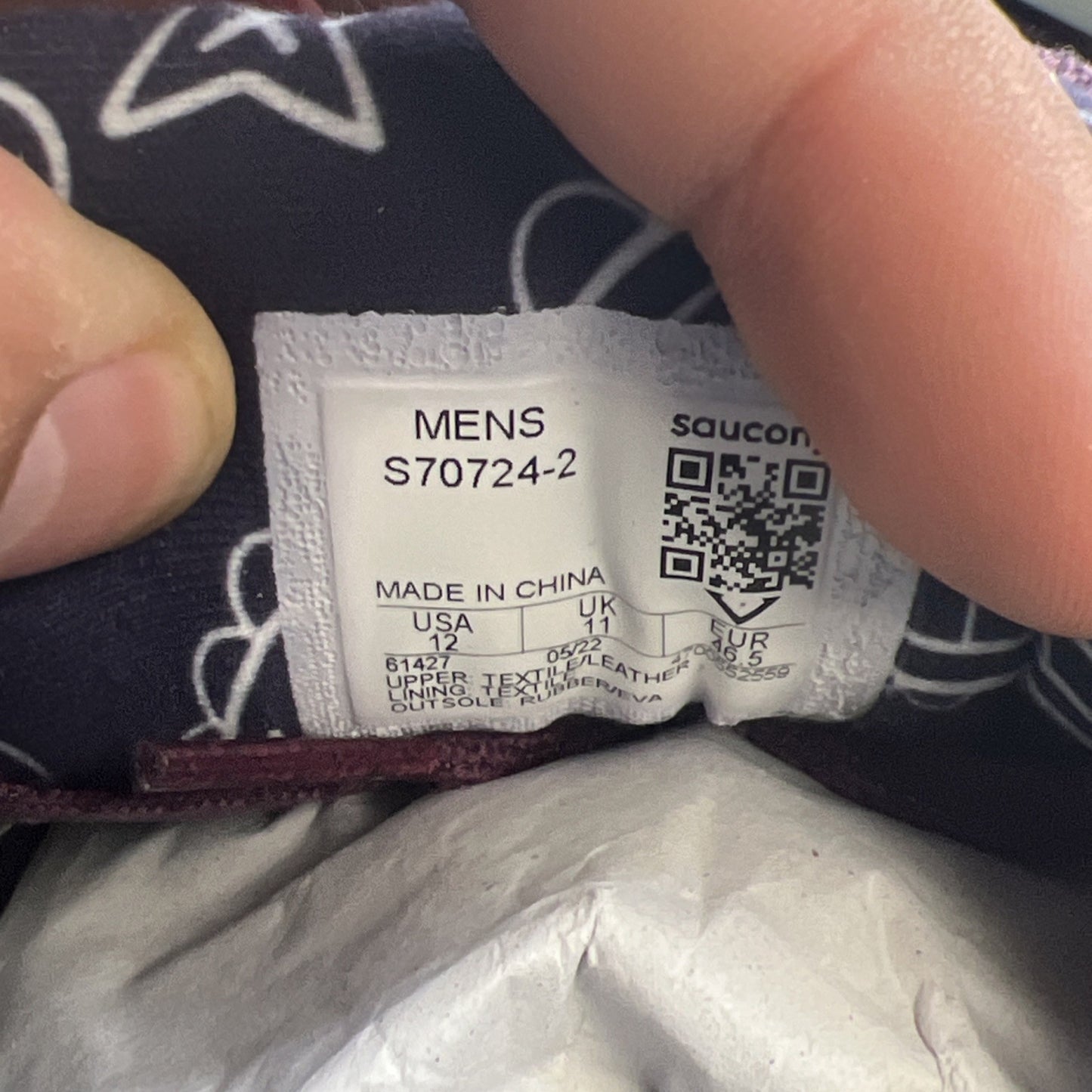 Size 12 - Saucony Grid Azura 2000 Paisley Multicolor Low Athletic (S70724-2)