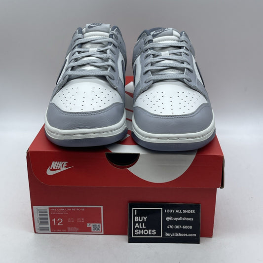 Size 12 - Dunk Low Light Carbon Grey White Leather (FJ4188-100)