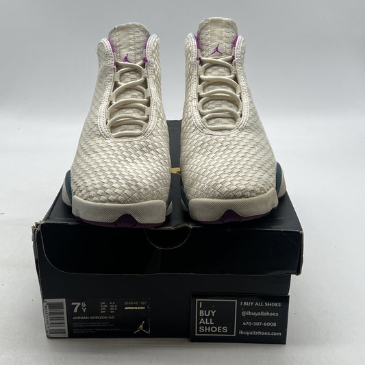 Size 7.5 - Air Jordan Horizon GG Sail/Hyper Youth Basketball Shoes (819848-127)