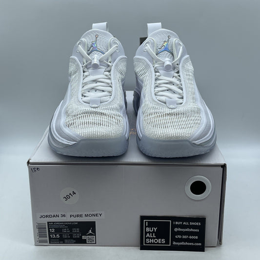 Size 12 - Air Jordan 36 Low Pure Money (DH0833-101)