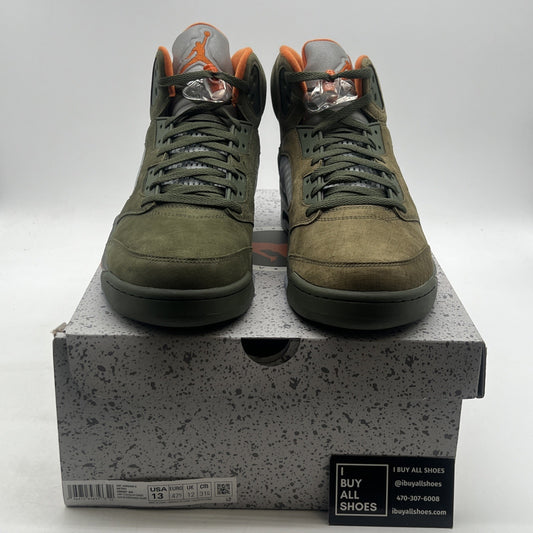 Size 13 - Air Jordan 5 Retro 2024 Olive (DD0587-308)