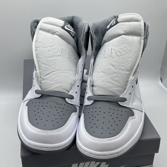 Nike Air Jordan 1 High OG Stealth Gray White 555088-037 Mens Sz 12