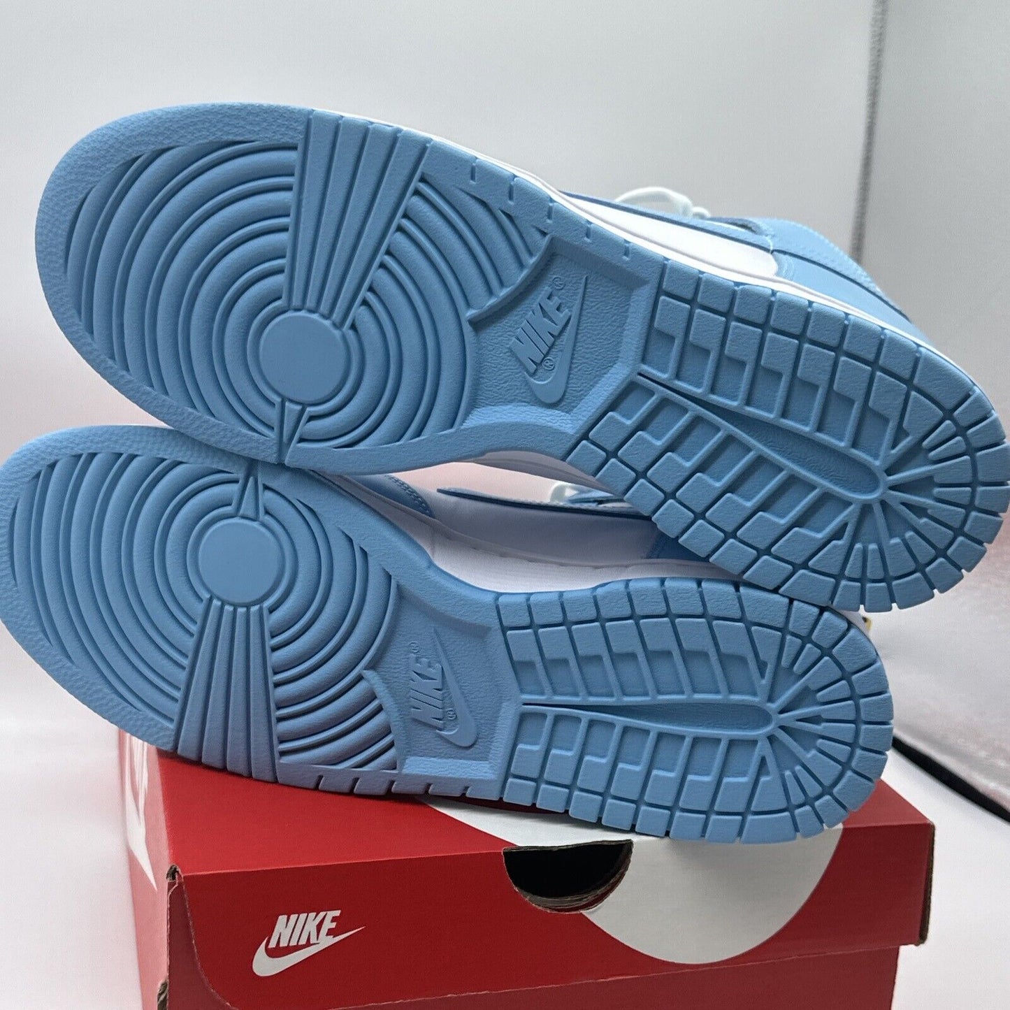 Nike SB Dunk High Blue Chill New Sz 10 With Original Box Whir Yellow Blue Icy Al