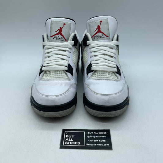 Size 9 - Air Jordan 4 Retro OG Mid White Cement (840606-192)