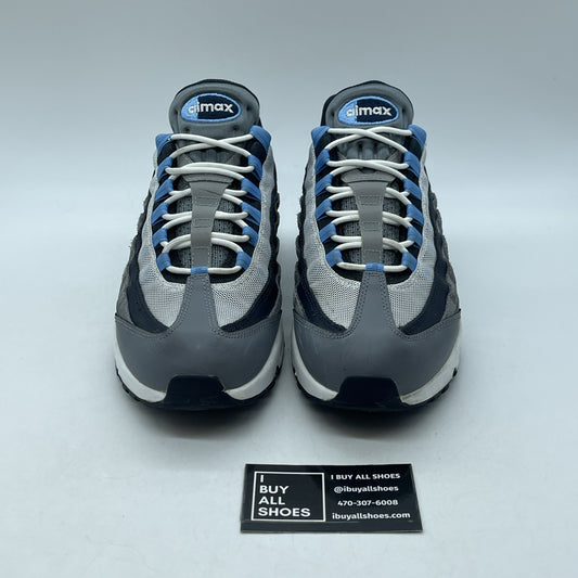 Size 9.5 - Nike Air Max 95 Cool Grey University Blue White (DM0011-003)