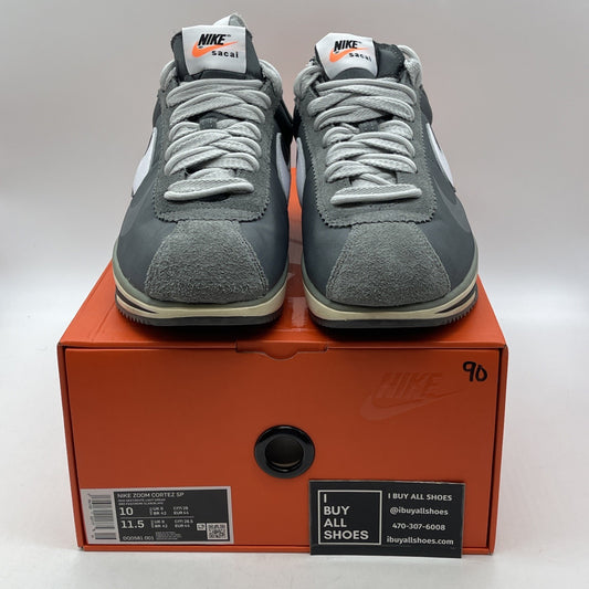 Size 10 - Nike sacai x Zoom Cortez SP Iron Grey (DQ0581-001)