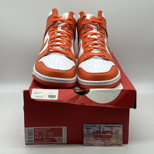 Size 13 - Nike Dunk High SP Syracuse 2021 Brand New Og All