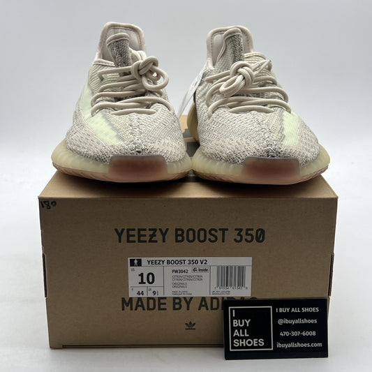 Size 10 - Yeezy Boost 350 V2 Citrin Non-Reflective (FW3042)