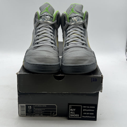 Size 13 - Air Jordan 5 Retro 2006 Green Bean (136027-031)