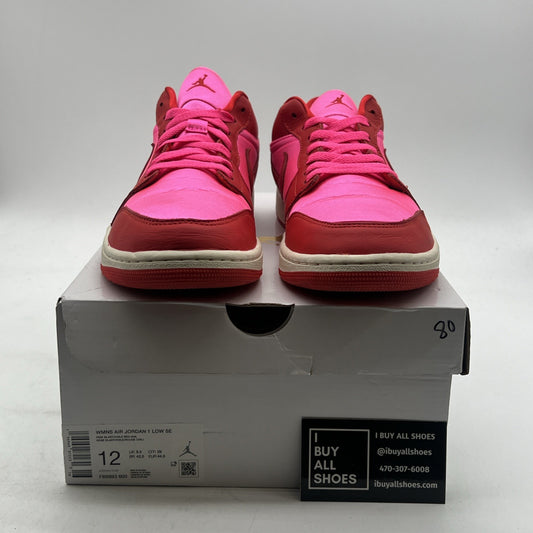 Size 12 - Air Jordan 1 SE Low Pink Blast W (FB9893-600)