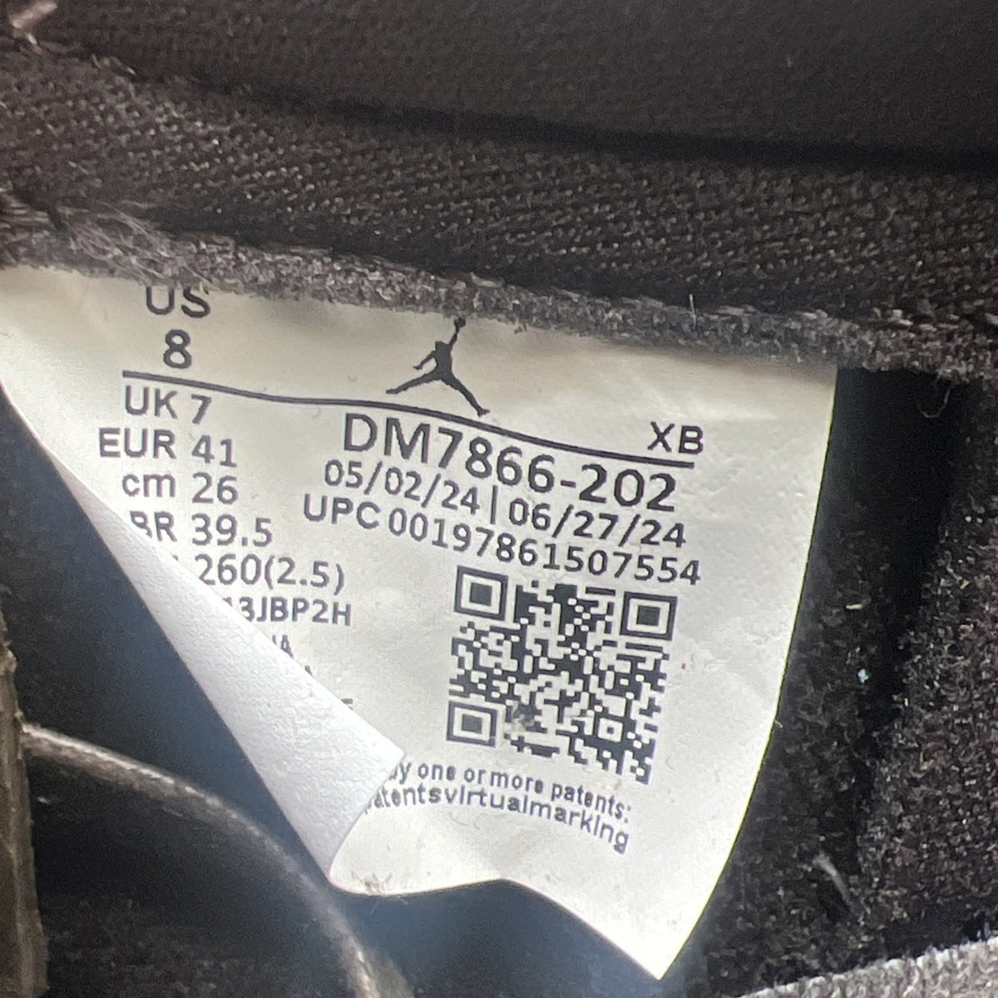 Size 8 - Travis Scott x Air Jordan 1 Retro OG SP Low Velvet Brown (DM7866-202)