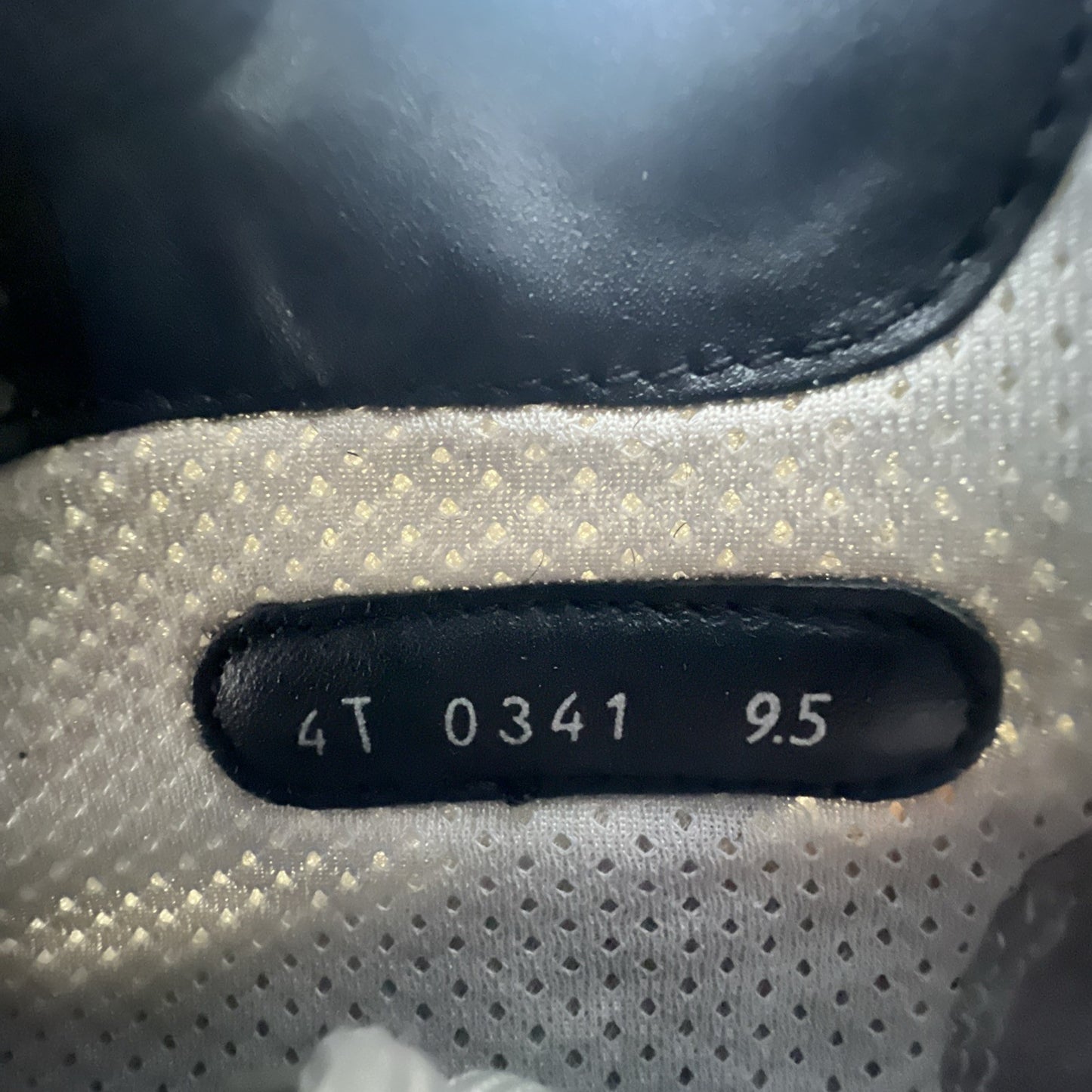 Size 9.5P - Prada American Cup Sneaker High Top Nero/ Argento